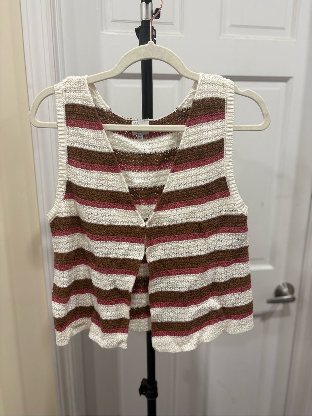 Francesca’s Striped Knitted Top